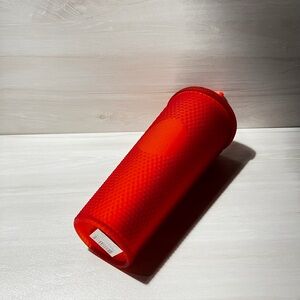 STARBUCKS- Red Studded Tumbler